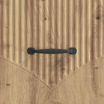 Salontafel Artisanaal eiken 49 x 50 x 37 cm Bewerkt hout