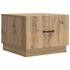 Coffee table Artisanal oak 49 x 50 x 37 cm Engineered wood