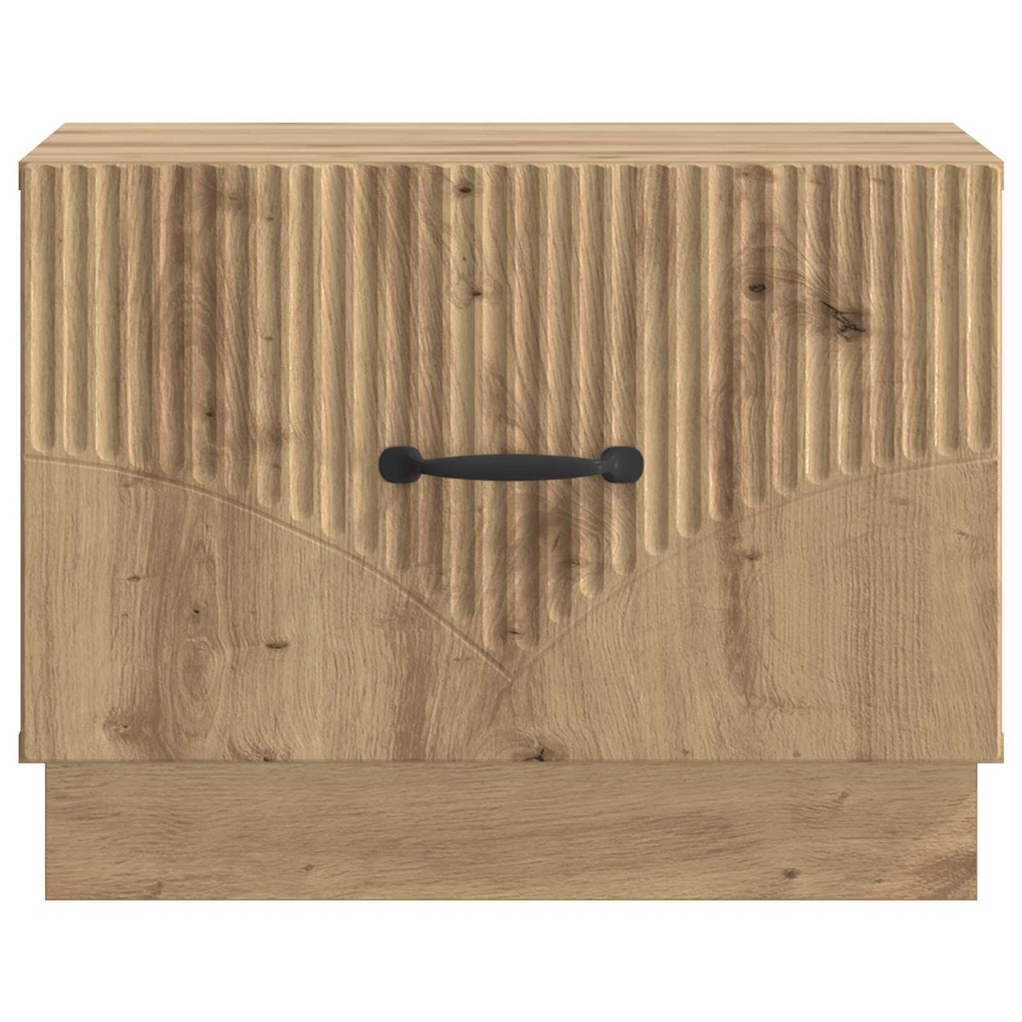 Salontafel Artisanaal eiken 49 x 50 x 37 cm Bewerkt hout