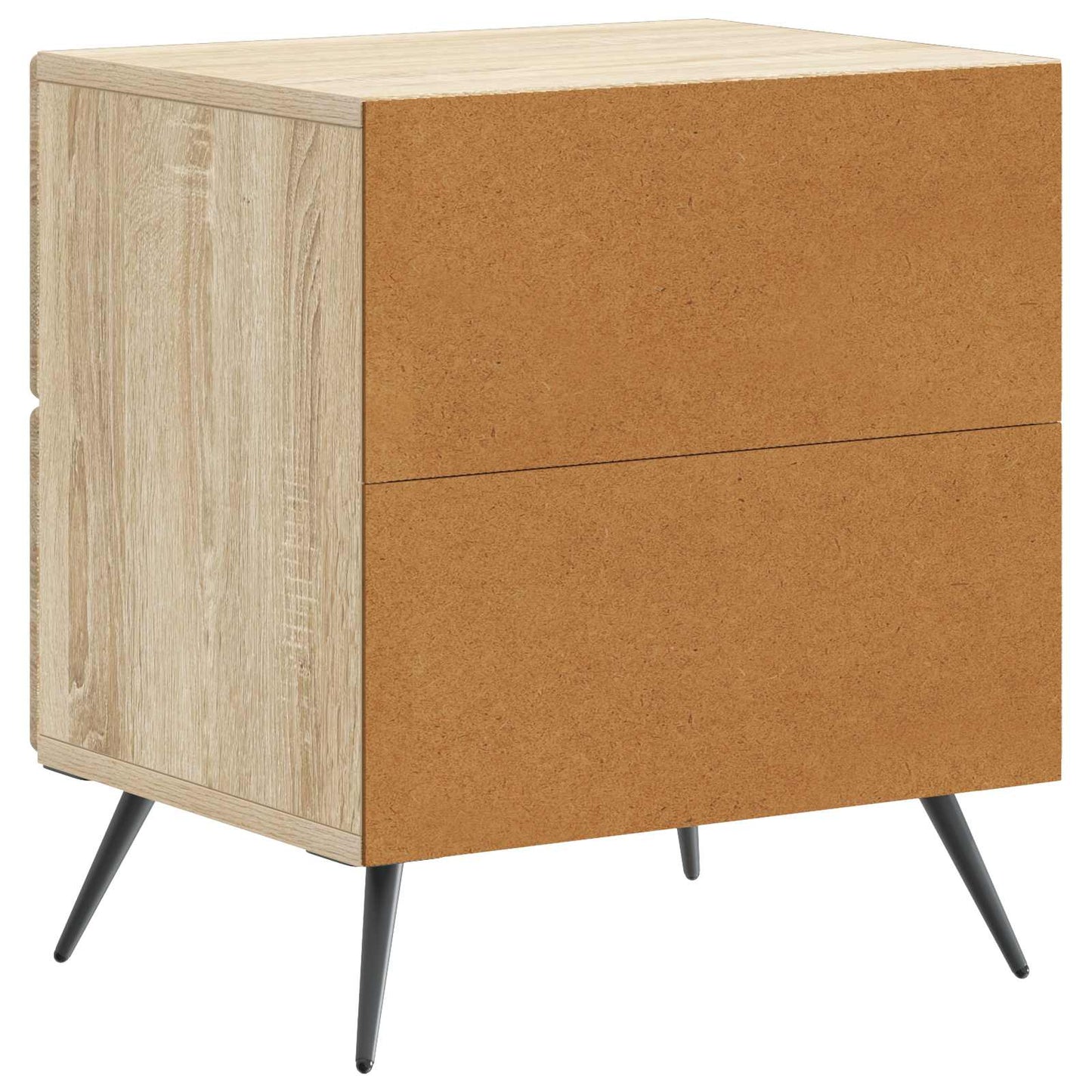 Nachtkastje Sonoma Eiken 43 x 34,5 x 47,5 cm Bewerkt hout