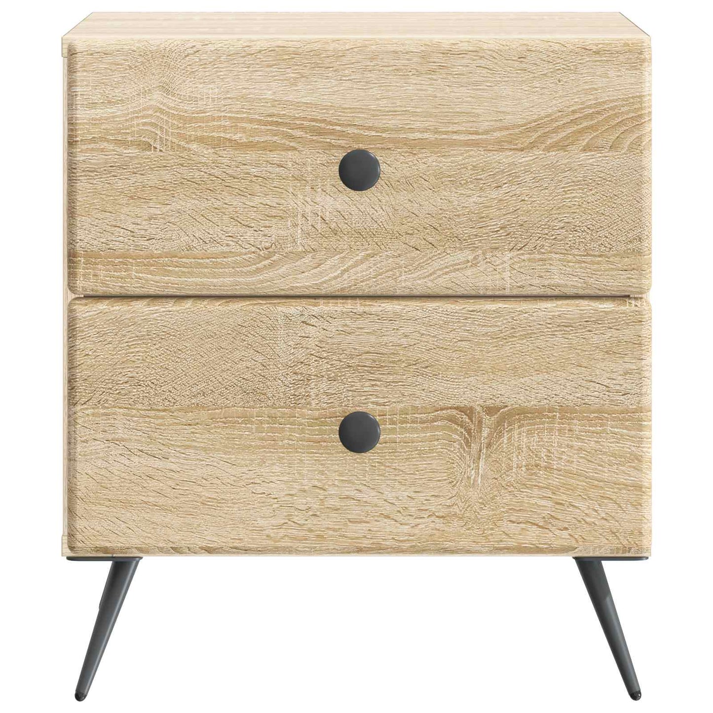 Nachtkastje Sonoma Eiken 43 x 34,5 x 47,5 cm Bewerkt hout