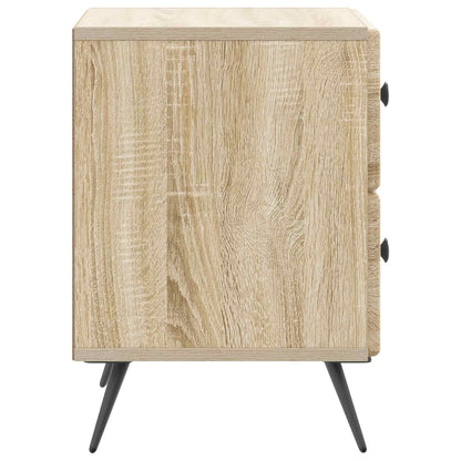 Nachtkastje Sonoma Eiken 43 x 34,5 x 47,5 cm Bewerkt hout