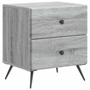Nachtkastje 43x34,5x47,5 cm grijs sonoma bewerkt hout
