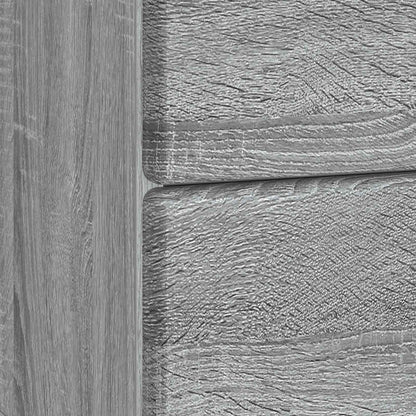 Nachtkastje 2 pcs Grijs sonoma 43 x 34,5 x 47,5 cm Bewerkt hout