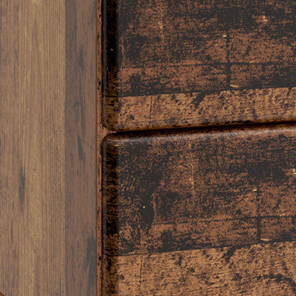 Nachtkastje met lade Oud hout 43 x 34,5 x 47,5 cm Bewerkt hout