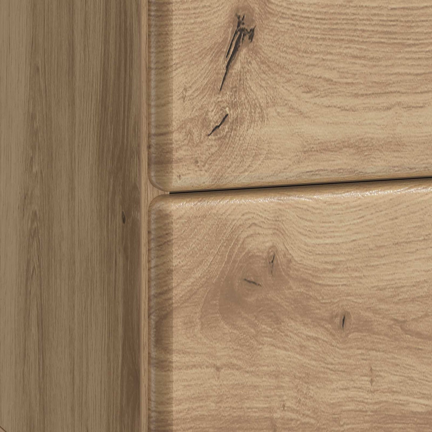 Nachtkastje met lade 2 pcs Artisanaal eiken 43 x 34,5 x 47,5 cm