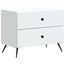 Nachtkastje met lade Wit 62 x 34,5 x 47,5 cm Bewerkt hout