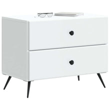 Nachtkastje met lade Wit 62 x 34,5 x 47,5 cm Bewerkt hout
