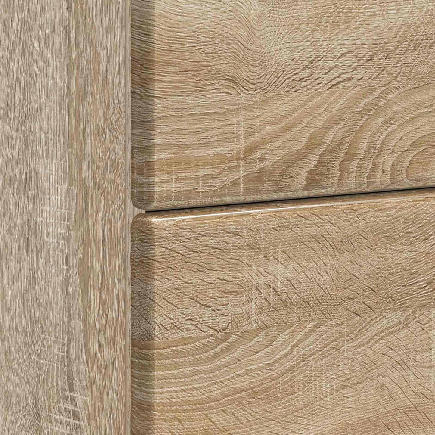 Nachtkastje Sonoma Eiken 62 x 34,5 x 47,5 cm Bewerkt hout
