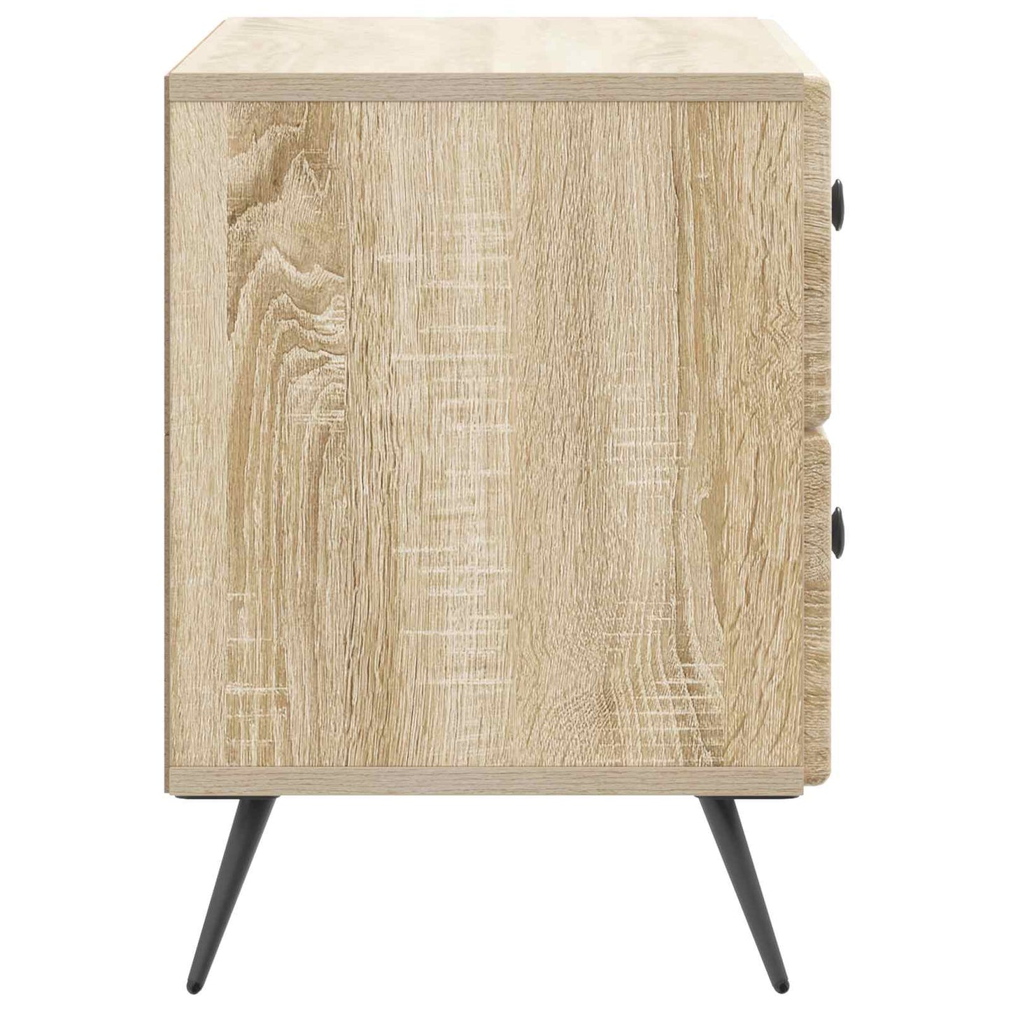 Nachtkastje Sonoma Eiken 62 x 34,5 x 47,5 cm Bewerkt hout
