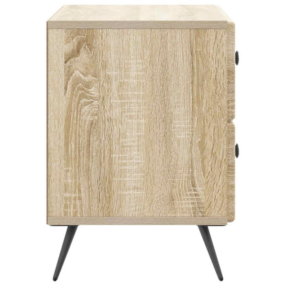 Nachtkastje Sonoma Eiken 62 x 34,5 x 47,5 cm Bewerkt hout