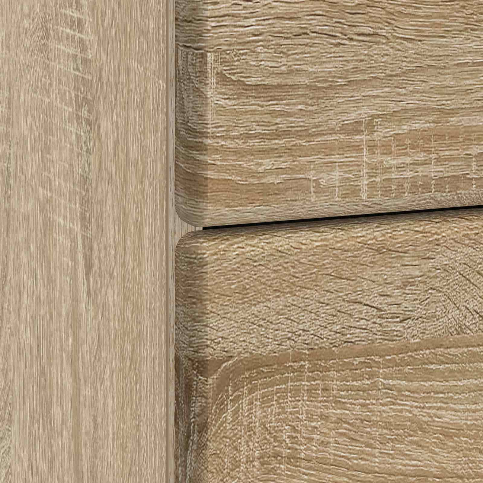 Nachtkastje Sonoma Eiken 43 x 41 x 66,5 cm Bewerkt hout