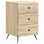 Nightstand Sonoma Oak 43 x 41 x 66.5 cm Engineered Wood