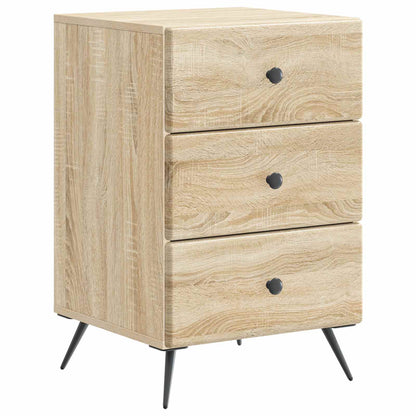 Nachtkastje Sonoma Eiken 43 x 41 x 66,5 cm Bewerkt hout