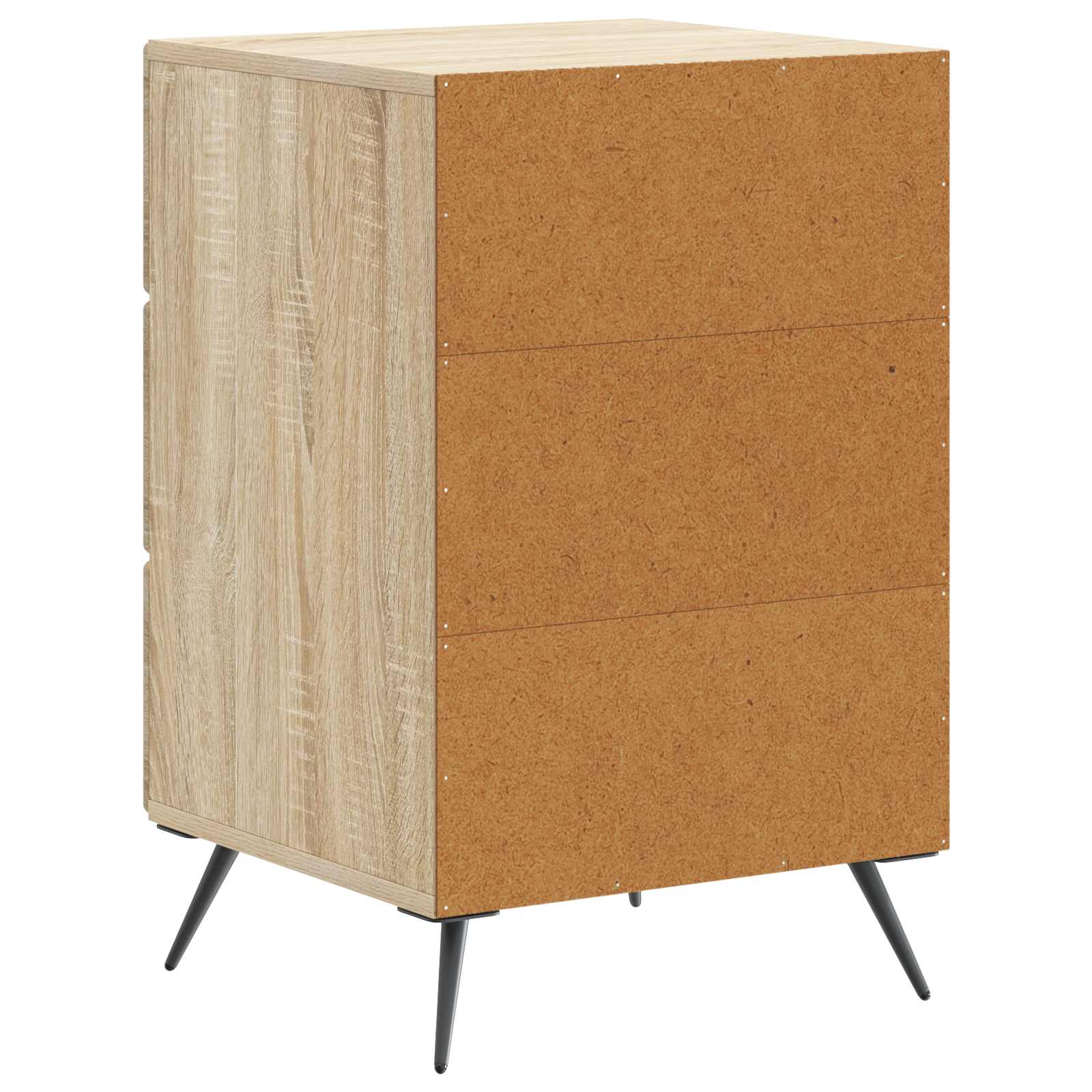 Nachtkastje Sonoma Eiken 43 x 41 x 66,5 cm Bewerkt hout