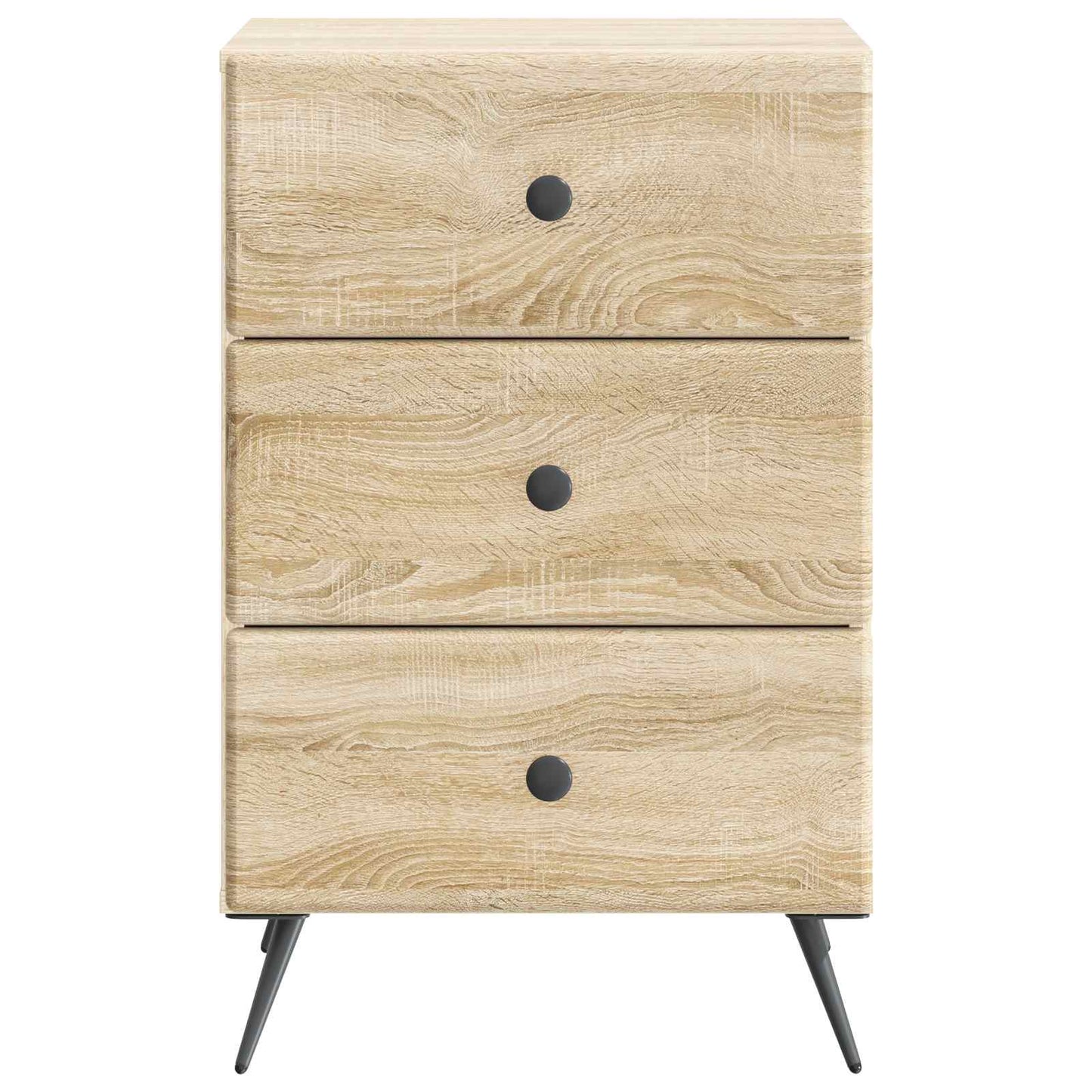 Nachtkastje Sonoma Eiken 43 x 41 x 66,5 cm Bewerkt hout