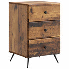 Nachtkastje 43x41x66,5 cm bewerkt hout