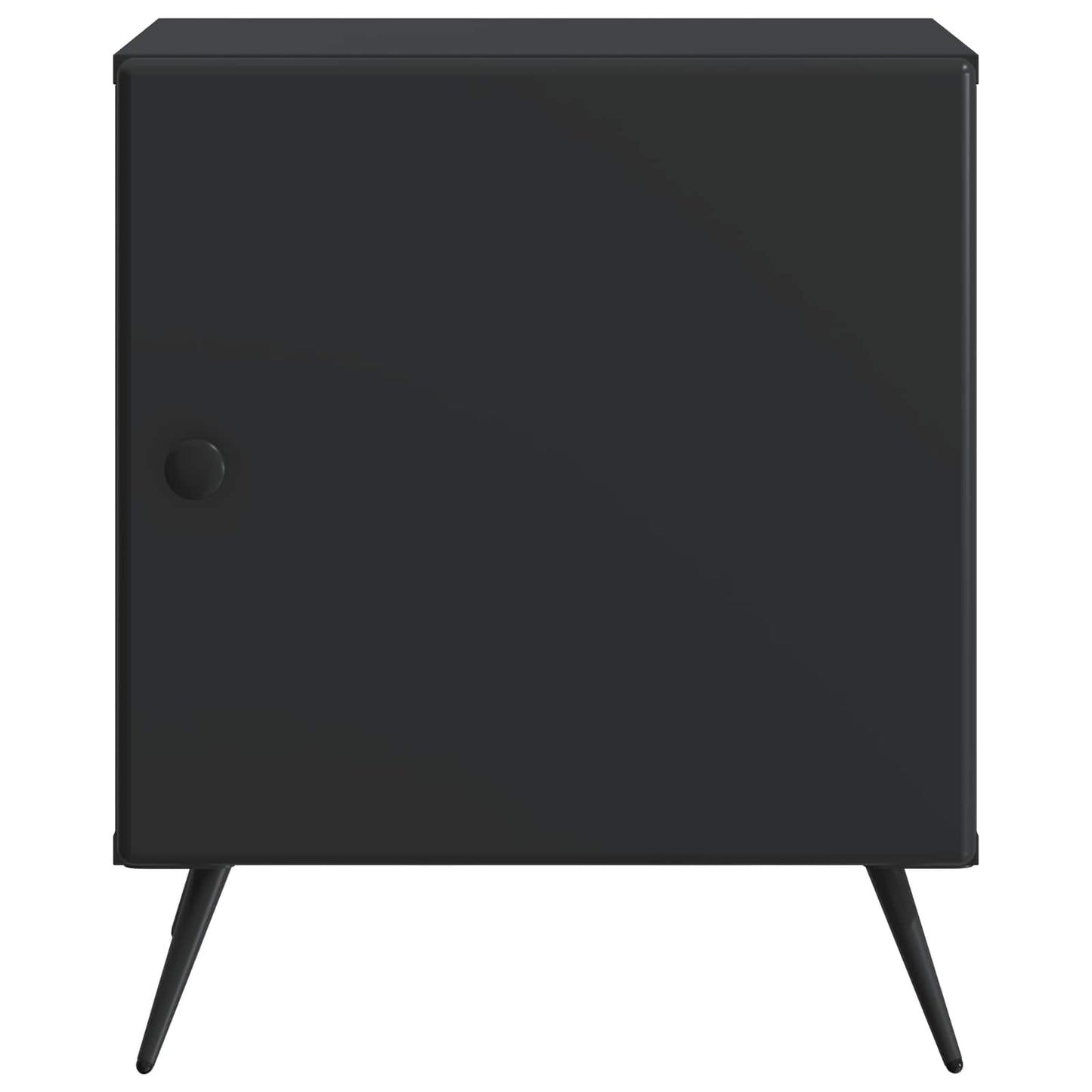 Nachtkastje 2 pcs Zwart 43 x 34,5 x 50 cm Bewerkt hout