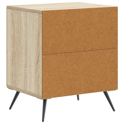 Nachtkastje Sonoma Eiken 43 x 34,5 x 50 cm Bewerkt hout