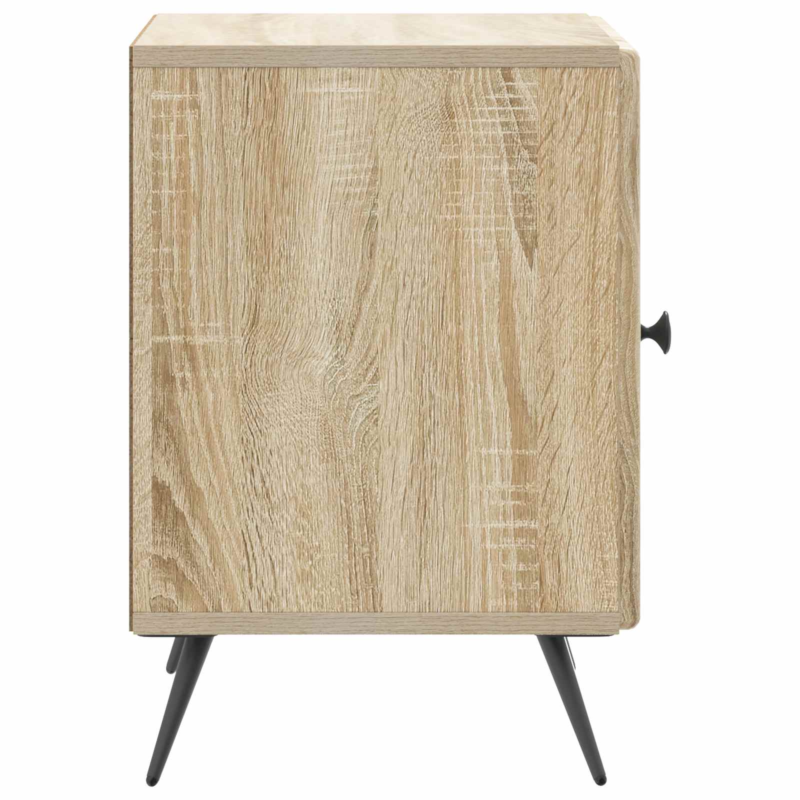 Nachtkastje Sonoma Eiken 43 x 34,5 x 50 cm Bewerkt hout