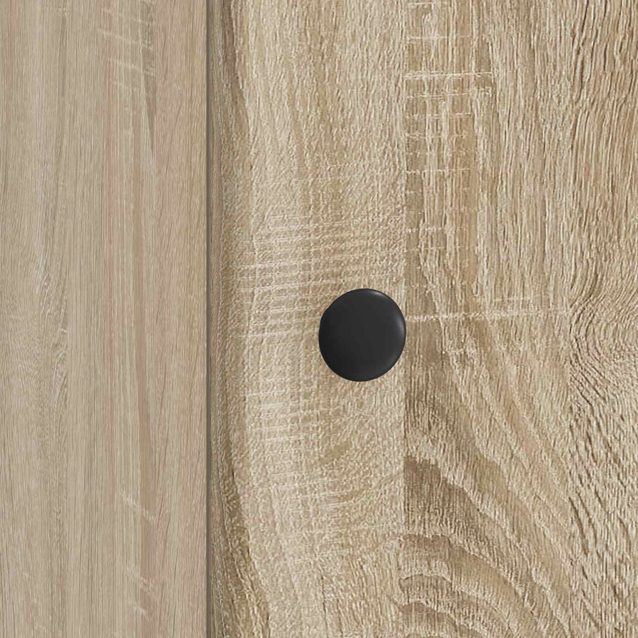 Nachtkastje 2 pcs Sonoma Eiken 43 x 34,5 x 50 cm Bewerkt hout