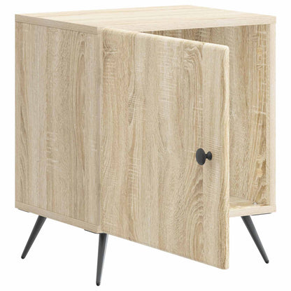 Nachtkastje 2 pcs Sonoma Eiken 43 x 34,5 x 50 cm Bewerkt hout