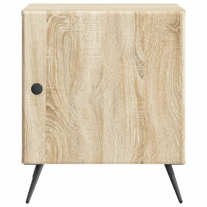 Nachtkastje 2 pcs Sonoma Eiken 43 x 34,5 x 50 cm Bewerkt hout