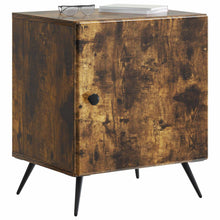 Nachtkastje 2 pcs Gerookt eiken 43 x 34,5 x 50 cm Bewerkt hout