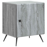 Nachtkastje 43x34,5x50 cm grijs sonoma bewerkt hout