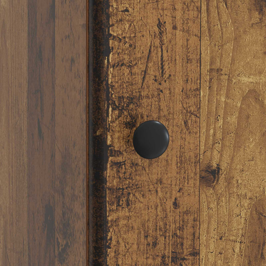 Nachtkastje Oud hout 43 x 34,5 x 50 cm Bewerkt hout