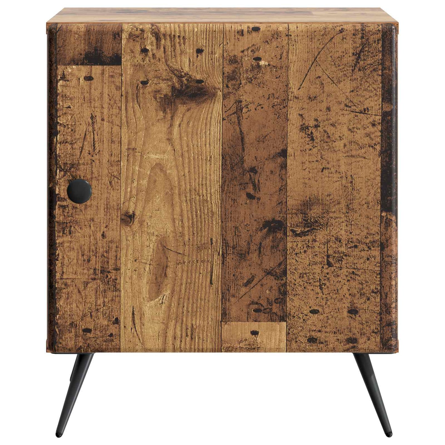 Nachtkastje Oud hout 43 x 34,5 x 50 cm Bewerkt hout