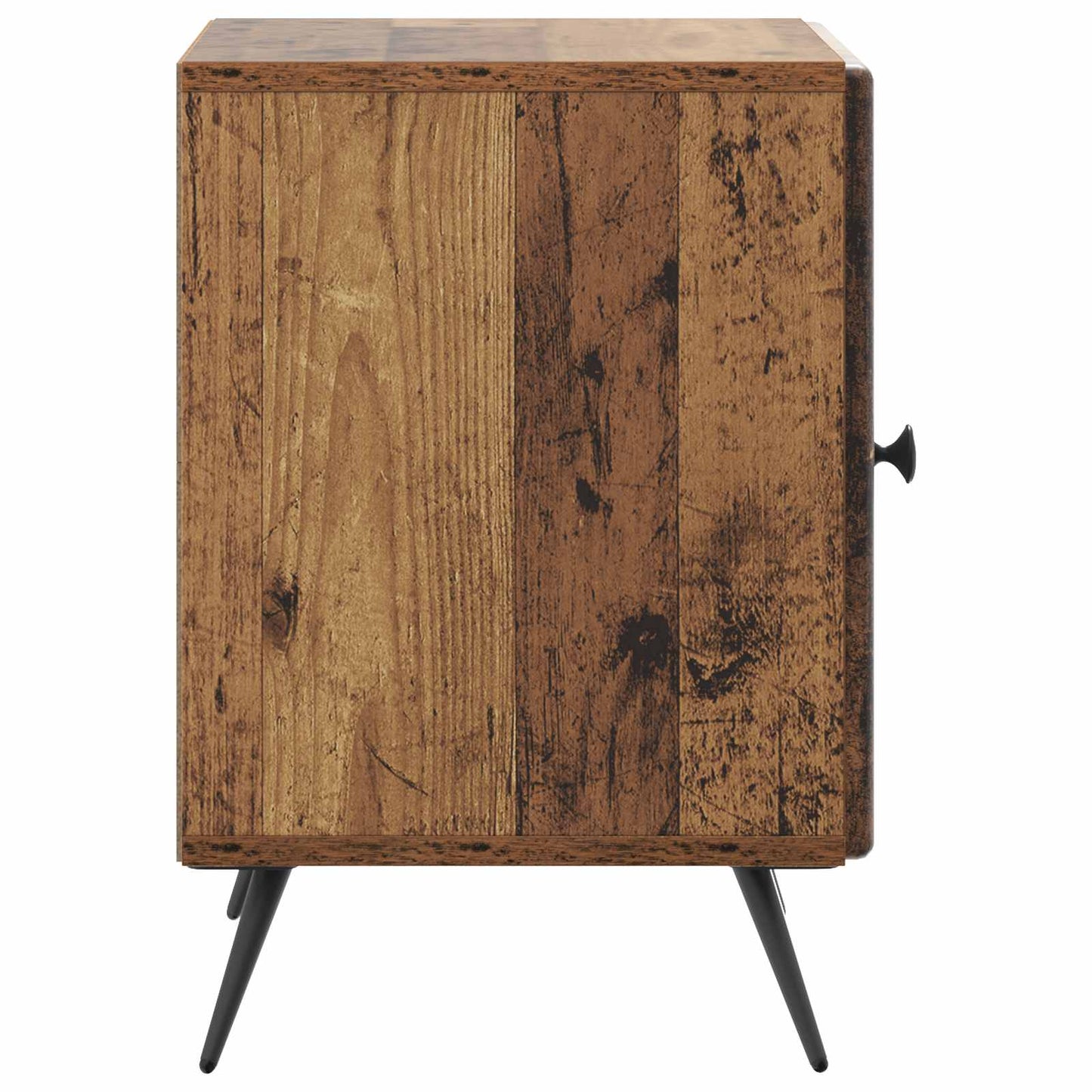 Nachtkastje 2 pcs Oud hout 43 x 34,5 x 50 cm Bewerkt hout