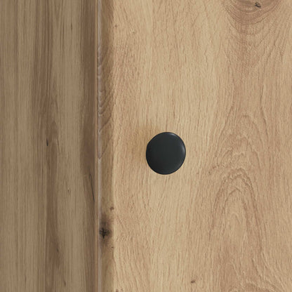 Nachtkastje Artisanaal eiken 43 x 34,5 x 50 cm Bewerkt hout
