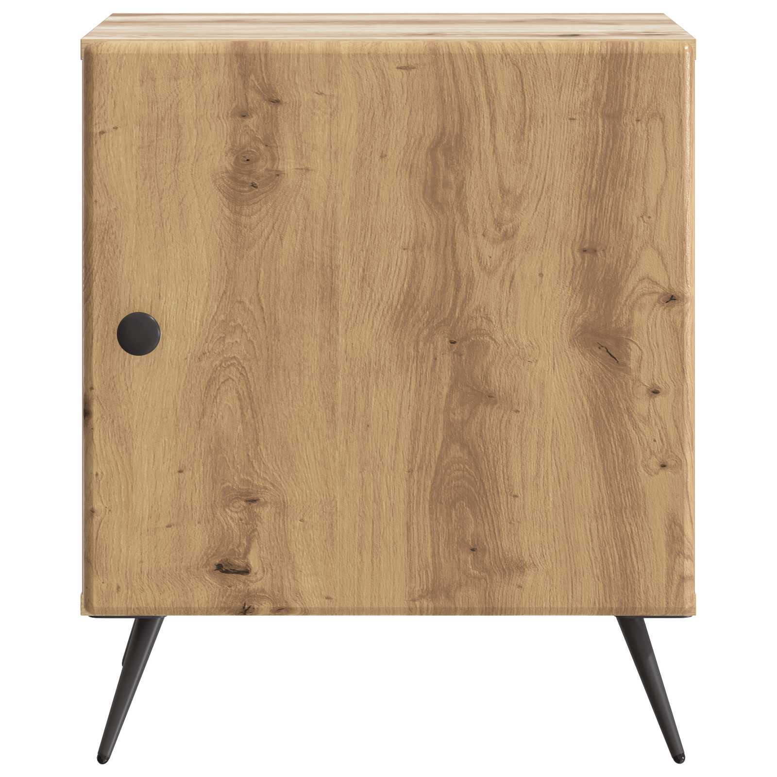 Nachtkastje Artisanaal eiken 43 x 34,5 x 50 cm Bewerkt hout