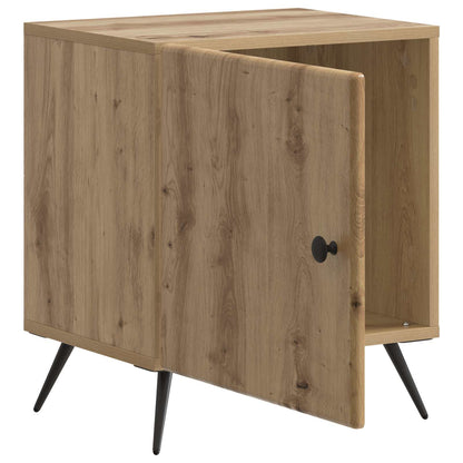 Nachtkastje 2 pcs Artisanaal eiken 43 x 34,5 x 50 cm