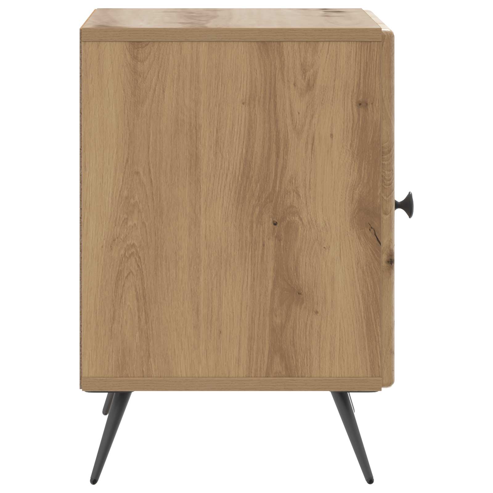 Nachtkastje 2 pcs Artisanaal eiken 43 x 34,5 x 50 cm