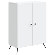 Dressoir 66x34,5x90 cm wit bewerkt hout