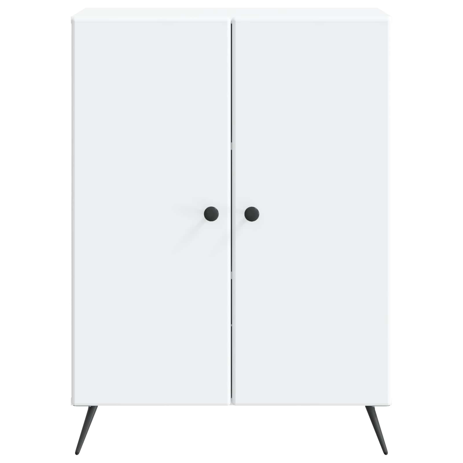 Dressoir Wit 66 x 34,5 x 90 cm Bewerkt hout
