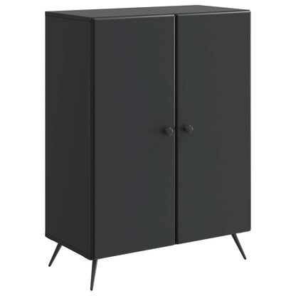 Dressoir Zwart 66 x 34,5 x 90 cm Bewerkt hout