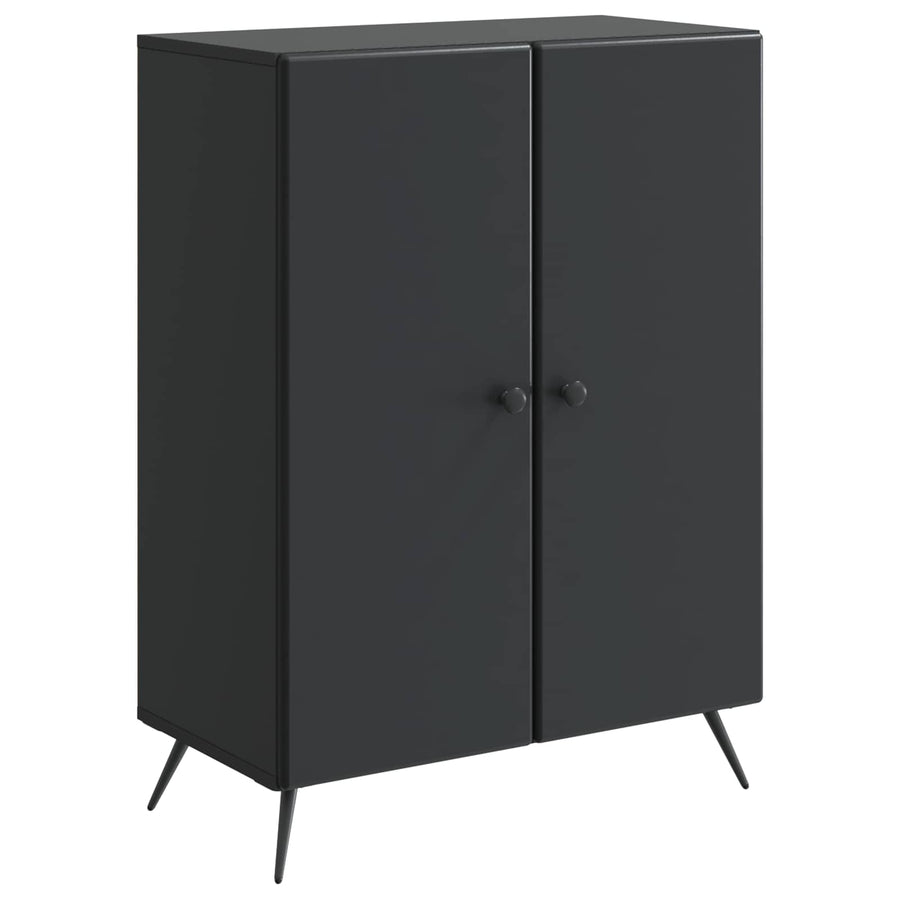 Dressoir Zwart 66 x 34,5 x 90 cm Bewerkt hout