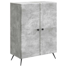 Dressoir Betongrijs 66 x 34,5 x 90 cm Bewerkt hout