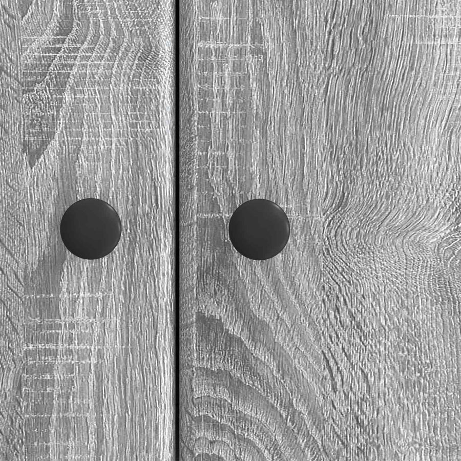 Dressoir Grijs sonoma 66 x 34,5 x 90 cm Bewerkt hout