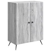 Dressoir 66x34,5x90 cm grijs sonoma bewerkt hout