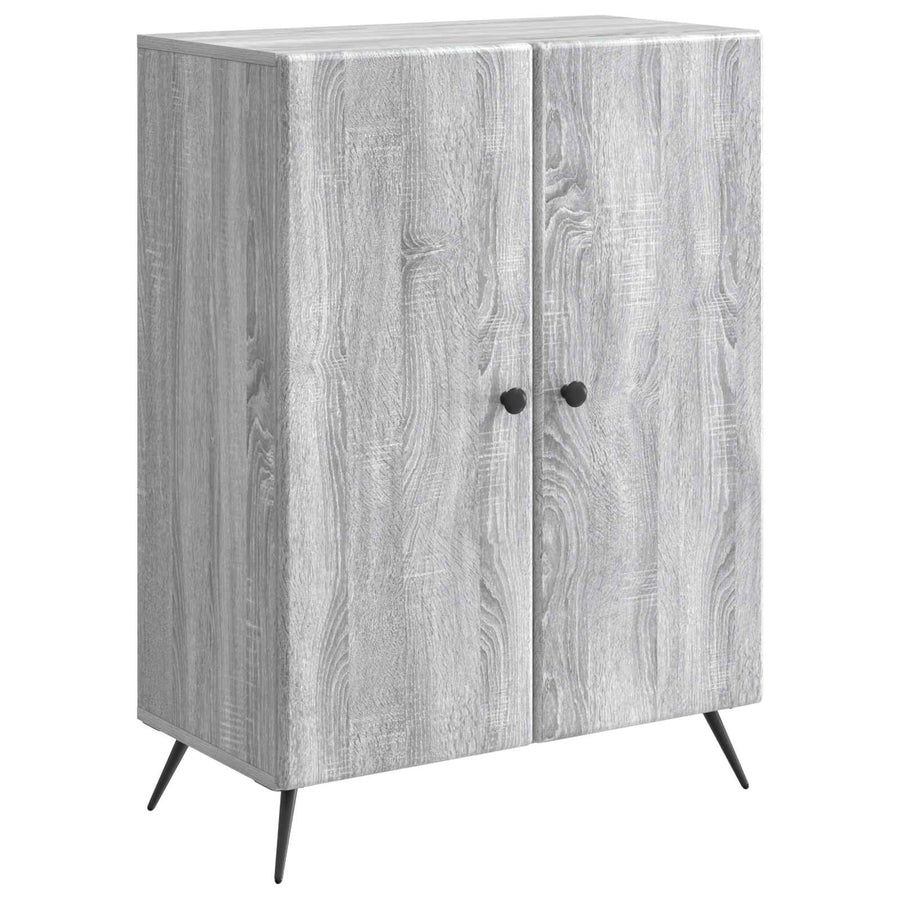 Dressoir Grijs sonoma 66 x 34,5 x 90 cm Bewerkt hout