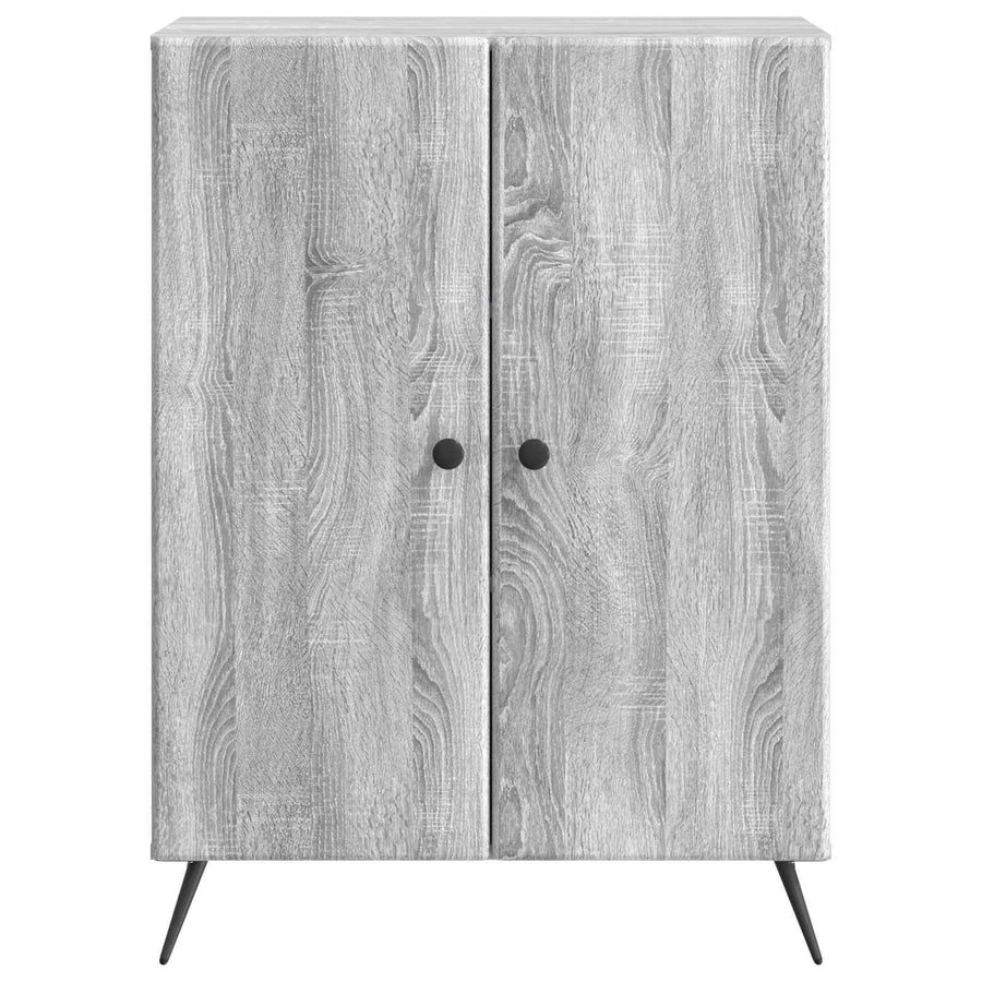 Dressoir Grijs sonoma 66 x 34,5 x 90 cm Bewerkt hout