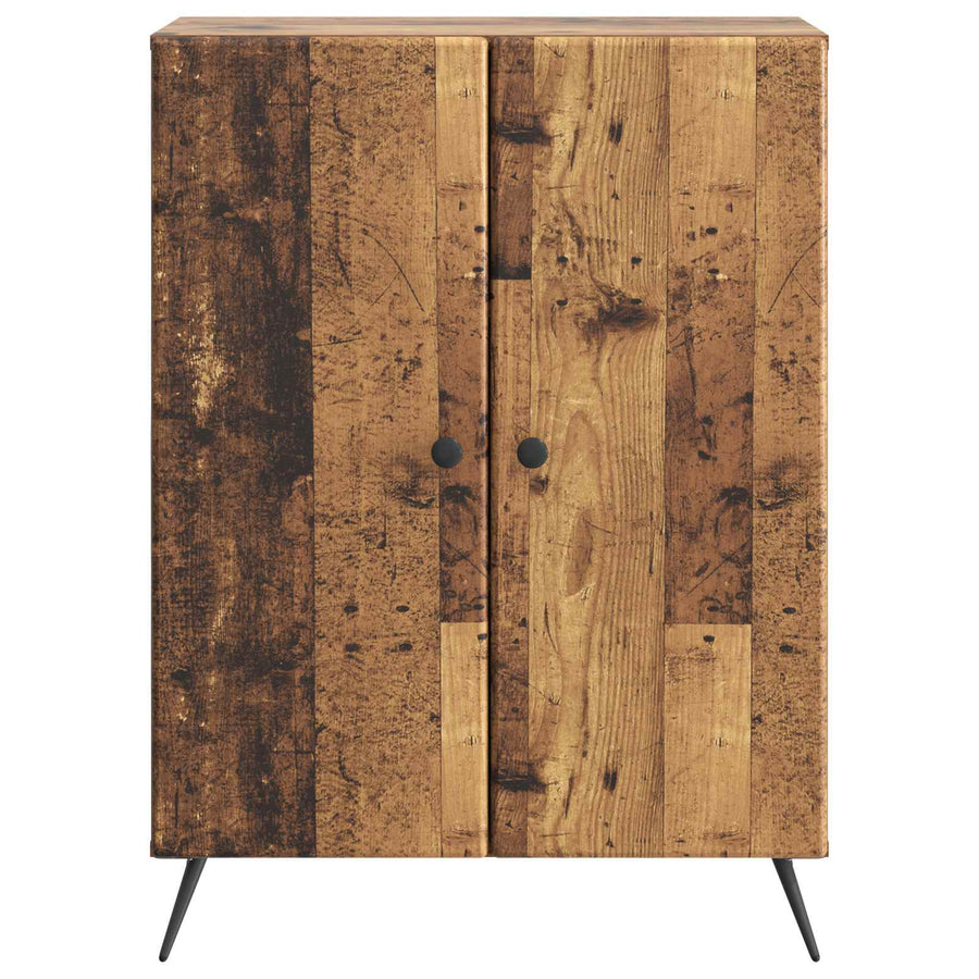 Dressoir Oud hout 66 x 34,5 x 90 cm Bewerkt hout