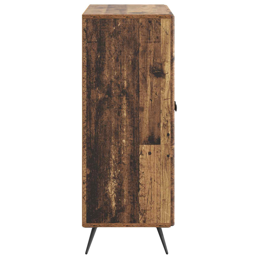 Dressoir Oud hout 66 x 34,5 x 90 cm Bewerkt hout