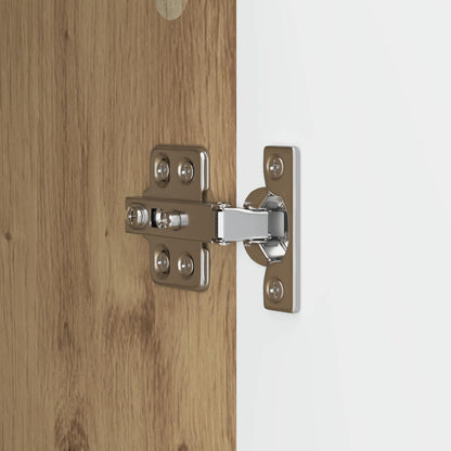 Dressoir Artisanaal eiken 66 x 34,5 x 90 cm Bewerkt hout
