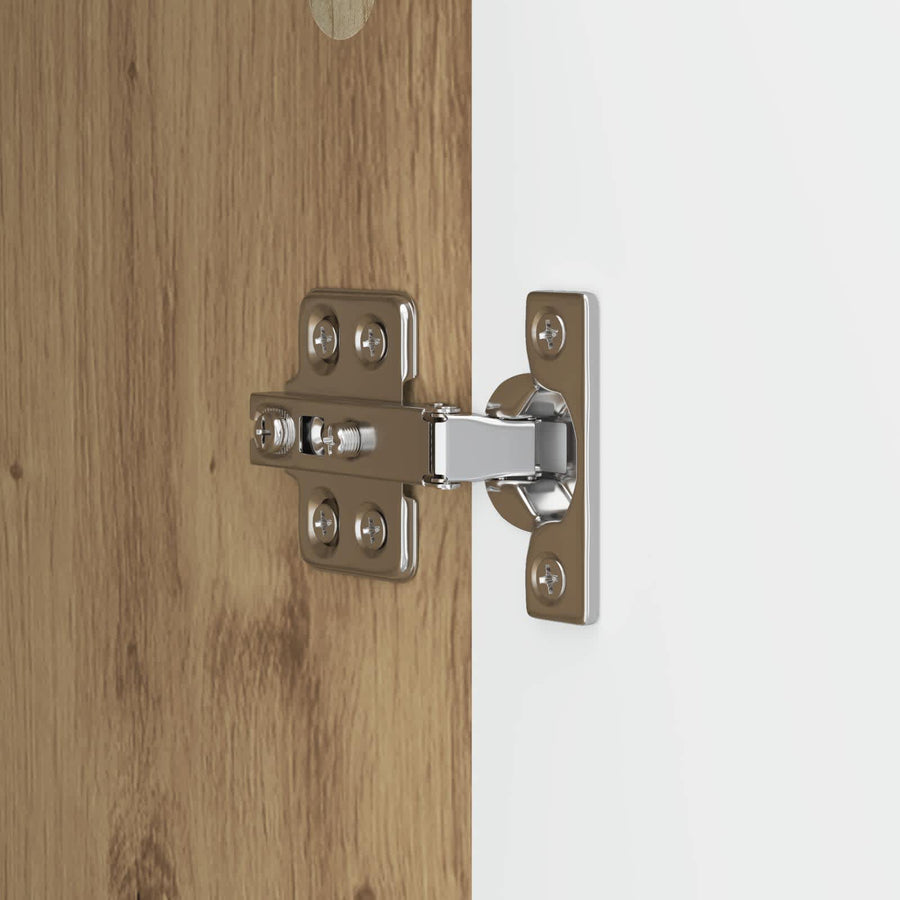 Dressoir Artisanaal eiken 66 x 34,5 x 90 cm Bewerkt hout
