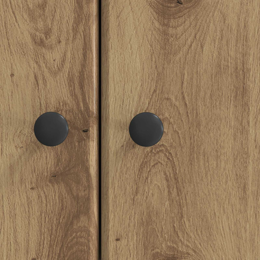 Dressoir Artisanaal eiken 66 x 34,5 x 90 cm Bewerkt hout